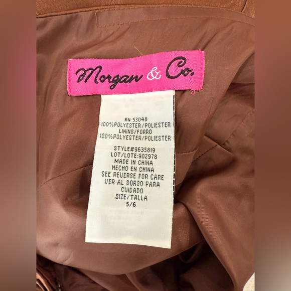 Morgan & Co. Brown vintage y2k Embellished dress - Picture 6 of 10